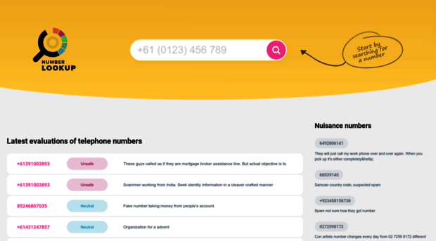 numberlookup.com.au