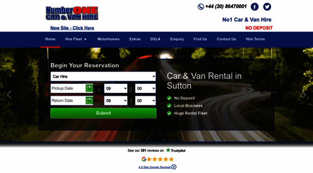 numberonecarhire.co.uk