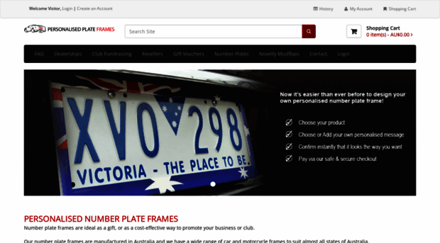 numberplateframes.com.au