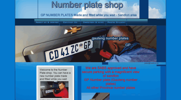 numberplateshop.co.za