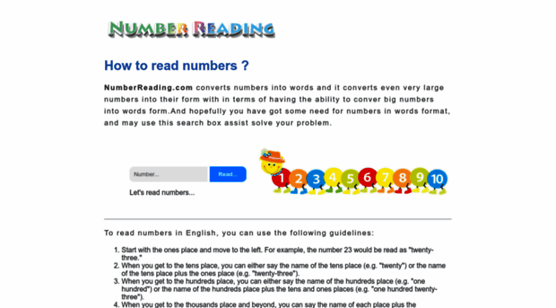 numberreading.com