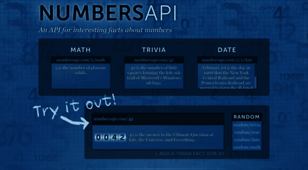 numbersapi.com