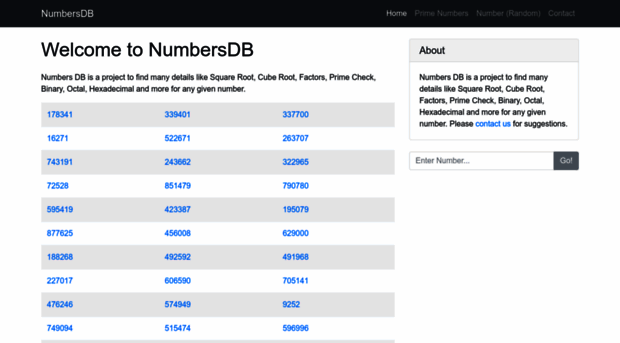numbersdb.org
