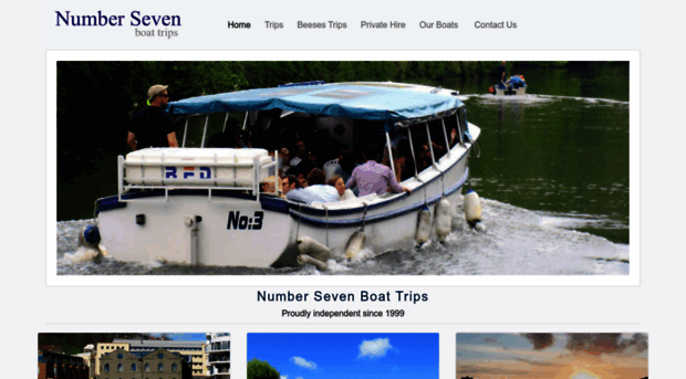 numbersevenboattrips.com