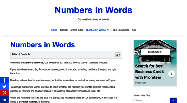 numbersinwords.net