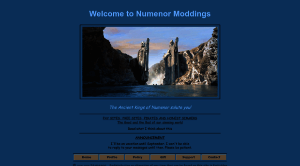 numenor-moddings.com