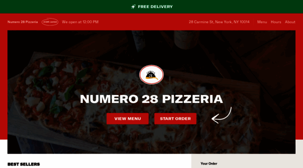 numero28pizzerianewyork.com