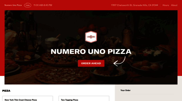 numerounopizzagranada.com