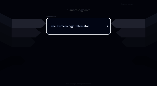 numorology.com