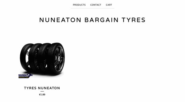 nuneatonbargaintyres.bigcartel.com