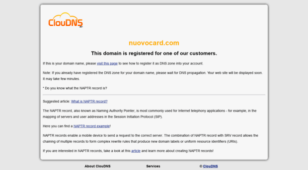 nuovocard.com