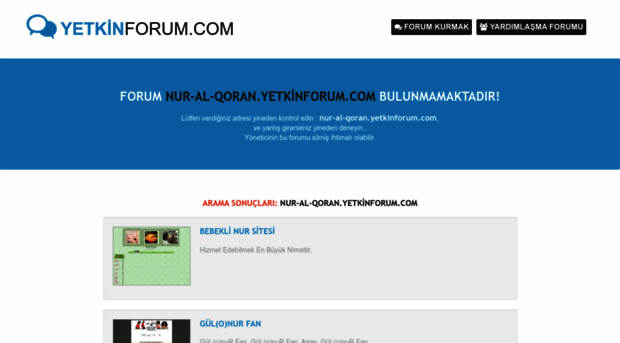 nur-al-qoran.yetkinforum.com