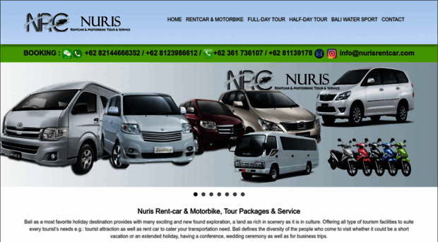 nurisrentcar.com