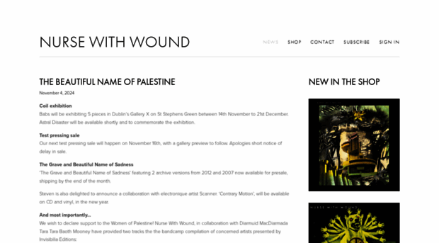 nursewithwound.co.uk