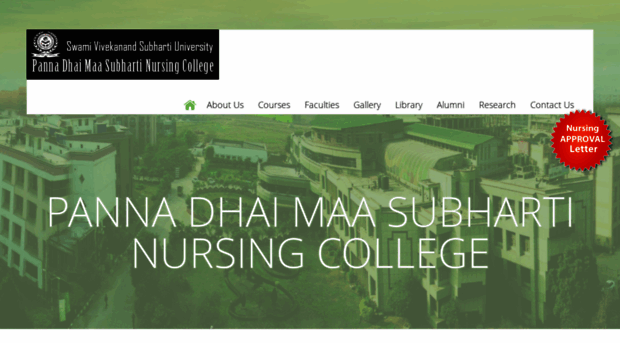 nursing.subharti.org