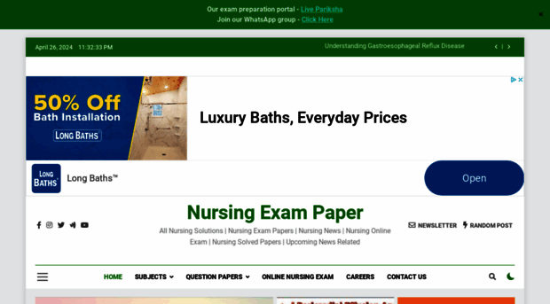 nursingexampaper.com