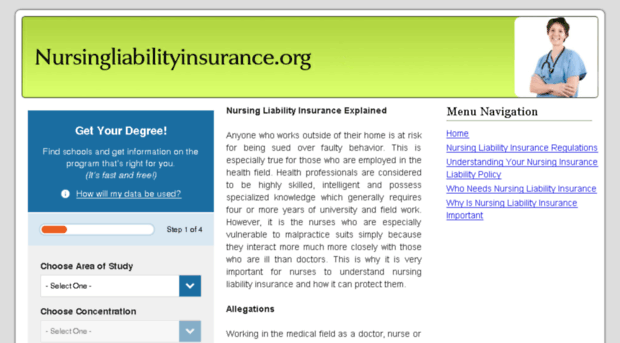 nursingliabilityinsurance.org