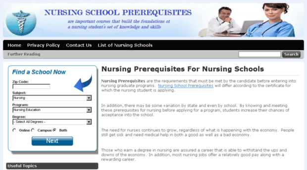 nursingschoolprerequisites.net