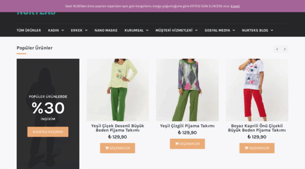 nurteksonlineshop.com