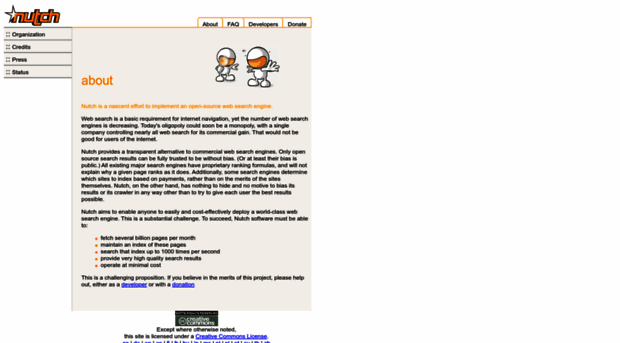 nutch.sourceforge.net