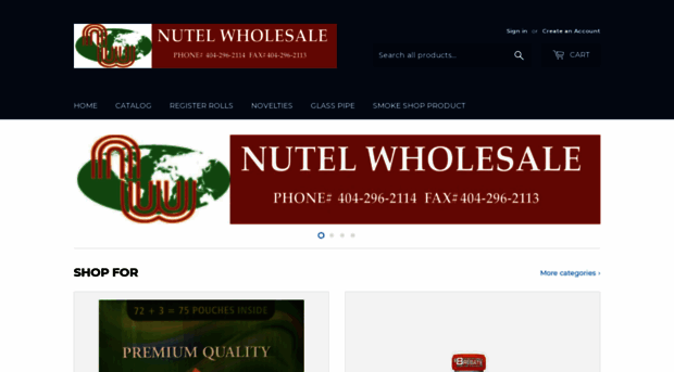 nutelwholesale.com