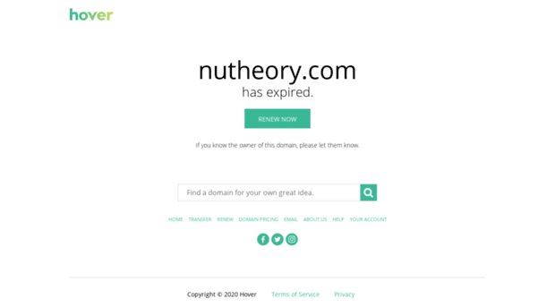 nutheory.com