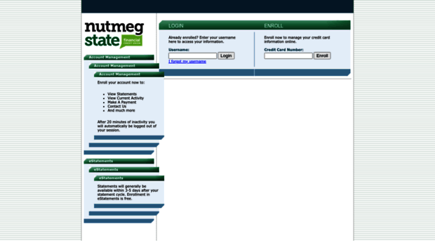 nutmegstatefcu.mycardinfo.com