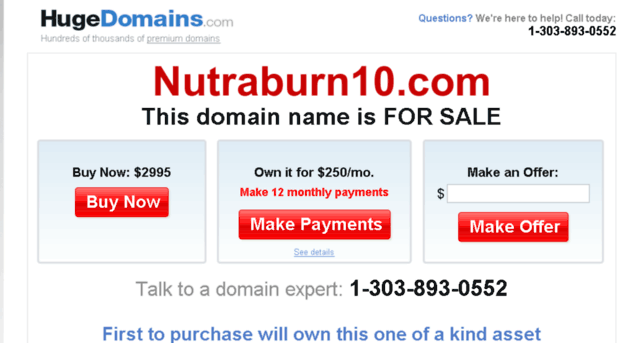 nutraburn10.com