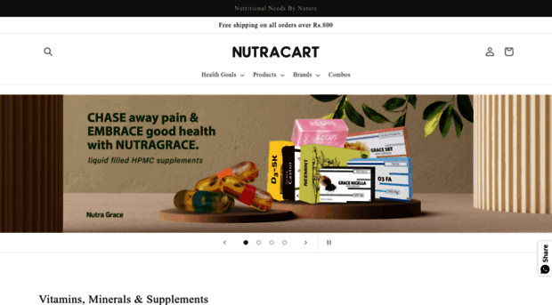 nutracart.com