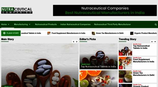 nutraceuticalcompanies.in