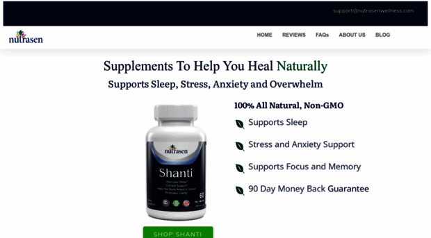 nutrasen.com