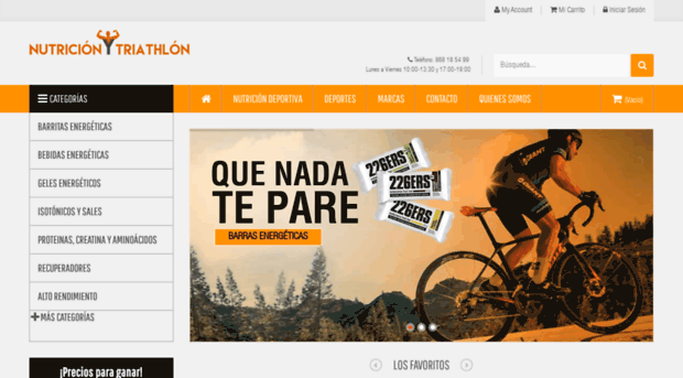 nutricionytriathlon.com