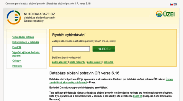nutridatabaze.cz