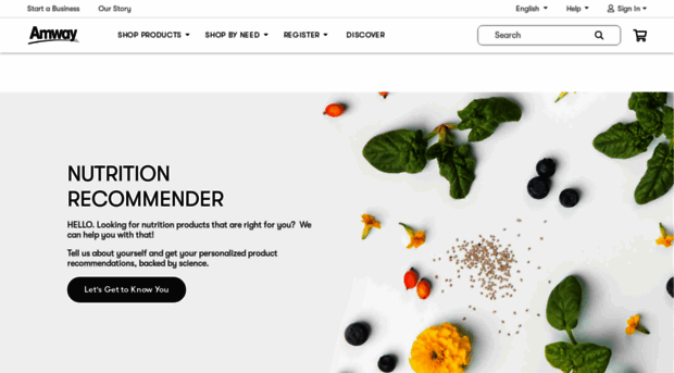 nutriliterecommender.amway.com