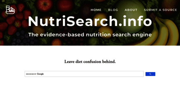 nutrisearch.info