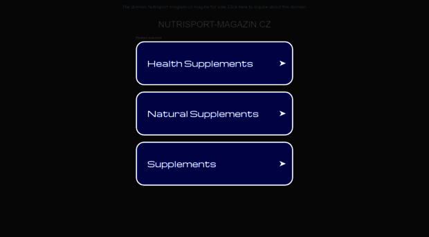 nutrisport-magazin.cz