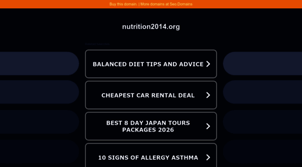 nutrition2014.org