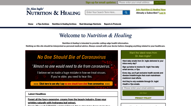 nutritionandhealing.com