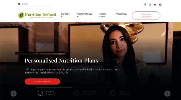 nutritiondefined.in