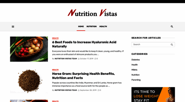 nutritionvistas.com