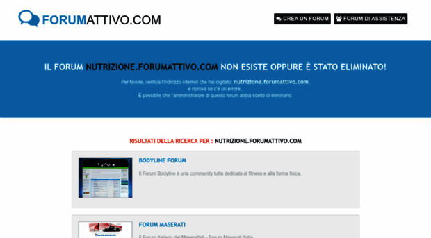 nutrizione.forumattivo.com