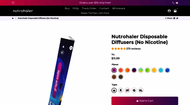 nutrohaler.com