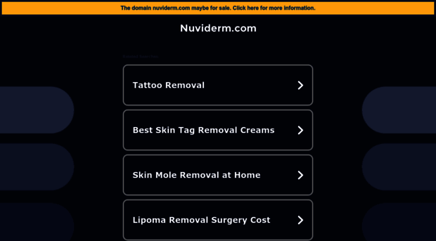 nuviderm.com