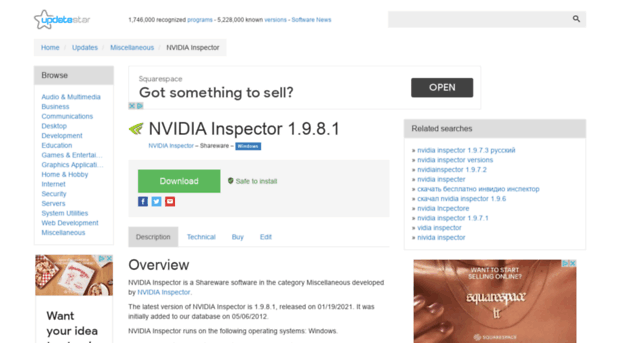 nvidia-inspector.updatestar.com