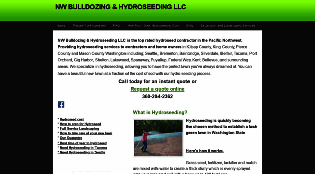 nwbulldozingandhydroseeding.com