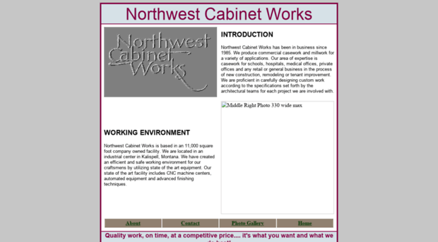 nwcabinetworks.com