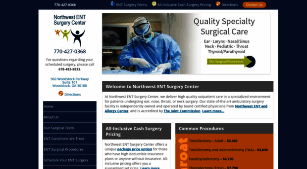 nwentsurgerycenter.com