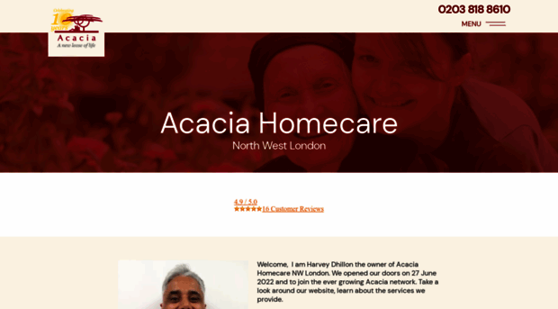 nwlondon.acaciahomecare.co.uk