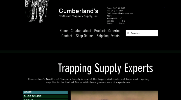 One of The Largest Distributors of Traps and Trapping Supplies In The USA,  Cumberland's Northwest Trappers