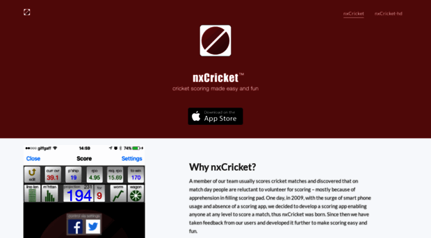 nxcricket.co.uk